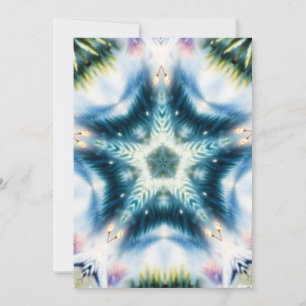 Star Burst Design Holiday Card