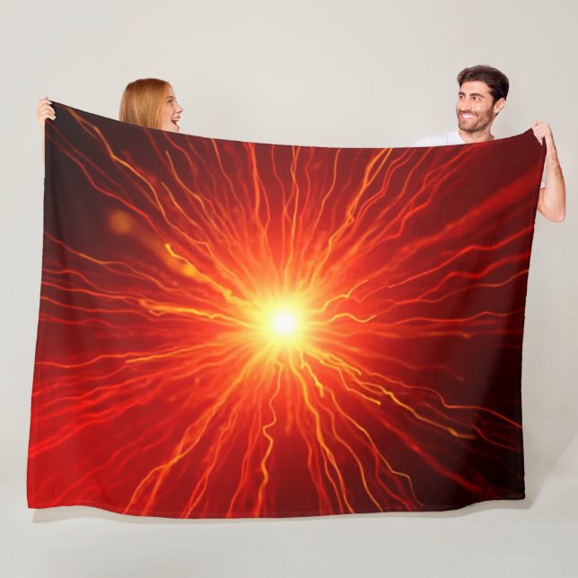STAR BURST FLEECE BLANKET (In Situ)