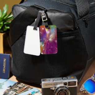 Star Burst Luggage Tag