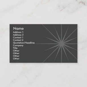 Star - Business Card