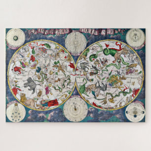 Star chart jigsaw puzzle