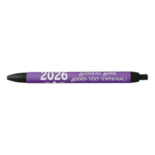 Star Class of 2026 Graduation Black Ink Pen