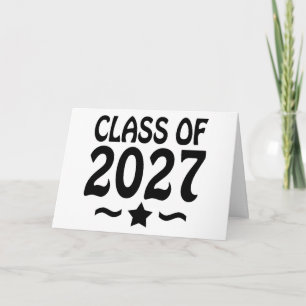 Star Class of 2027 Graduation Card