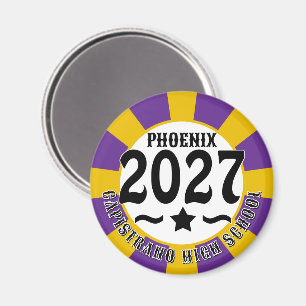 Star Class of 2027 Graduation Magnet