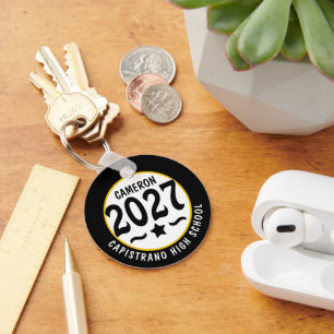 Star Class of 2027 Photo Graduation Key Ring