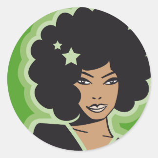 star classic round sticker