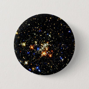 Star Cluster 6 Cm Round Badge