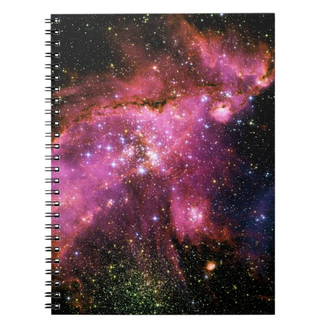 STAR CLUSTER NGC-346 (outer space) ~ Notebook (Front)
