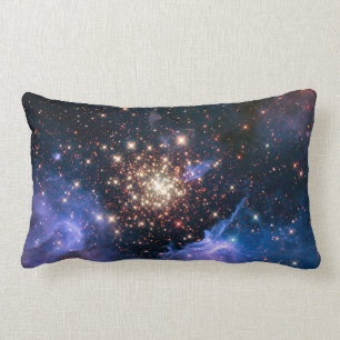 Star Cluster NGC 3603 (Hubble) Lumbar Cushion