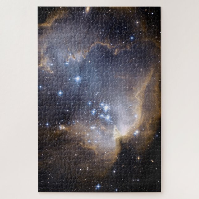 star cluster NGC 602 Jigsaw Puzzle (Vertical)