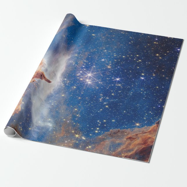 Star Cluster Pismis 24 Wrapping Paper (Unrolled)