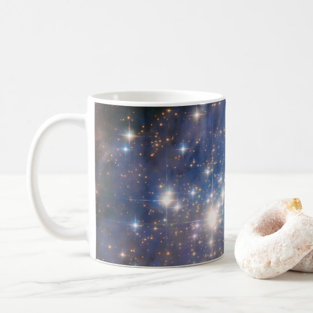 Star Cluster Trumpler 14. Coffee Mug (With Donut)