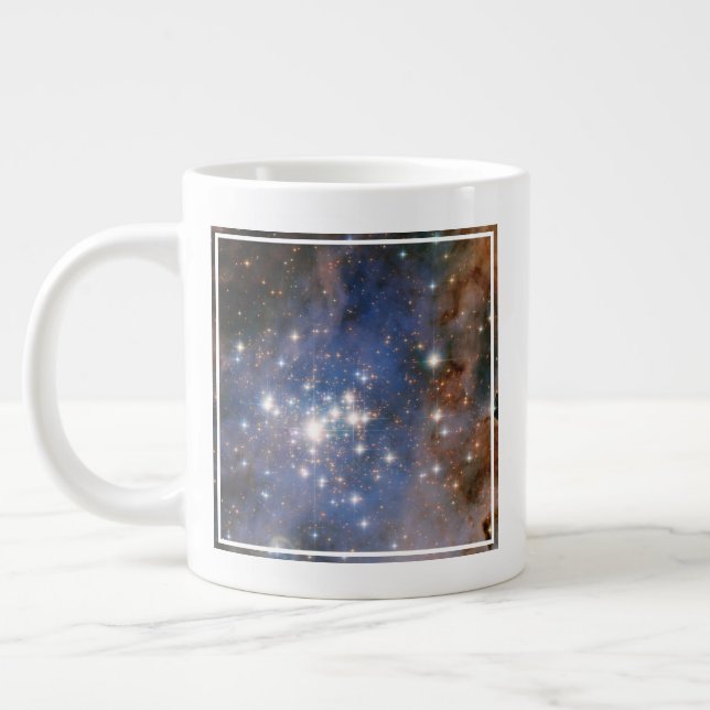 Star Cluster Trumpler 14. Large Coffee Mug (Left)