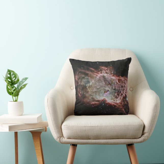 Star Clusters In The Centre Of The Flame Nebula. Cushion (Chair)
