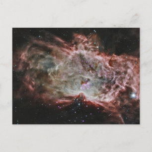 Star Clusters In The Centre Of The Flame Nebula. Postcard