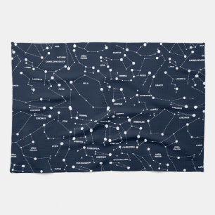 Star Constellations Kitchen Towel