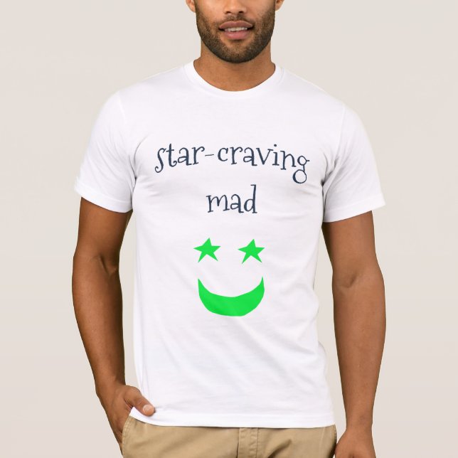Star-Craving Mad apparel--light colours T-Shirt (Front)