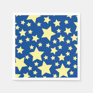 Star Cute Kid's Birthday Party Space Napkin