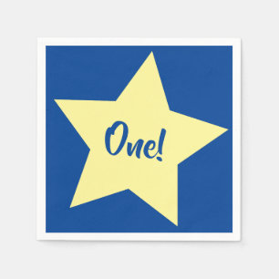 Star Cute Kid's Birthday Party Space Napkin