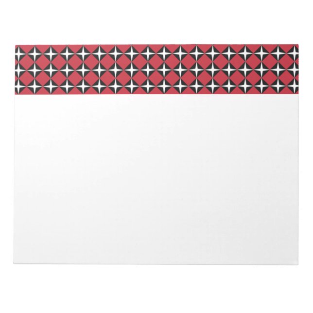 Star Diamonds Notepad (Front)