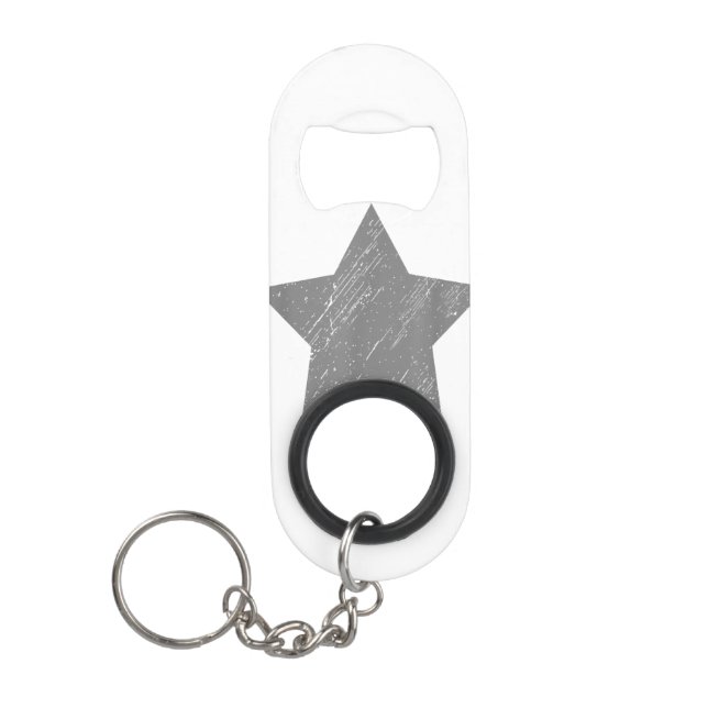 Star Distressed Grey Vintage Star (Front)