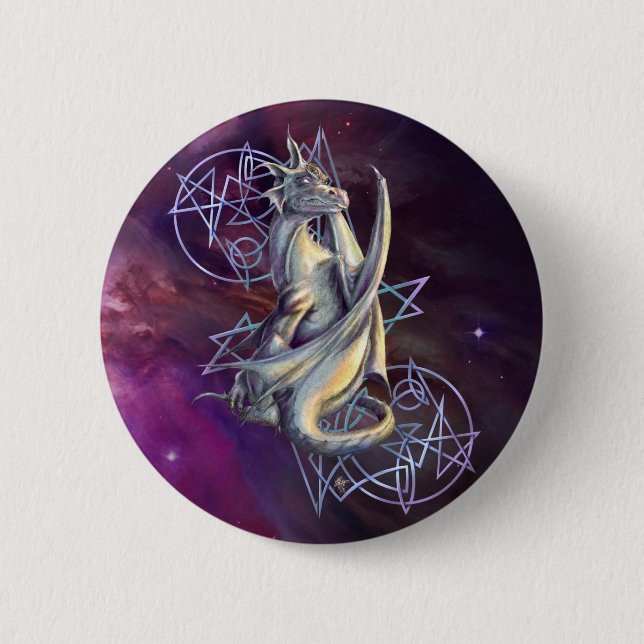 Star Dragon Button (Front)