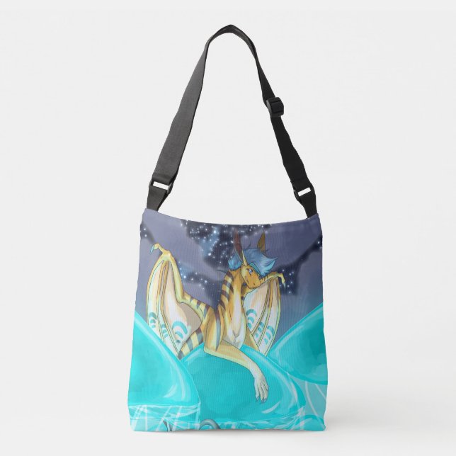 Star dragon crossbody bag (Front)
