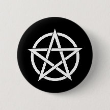 Star - Emo - Goth - Button