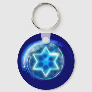 Star Encircled Key Ring