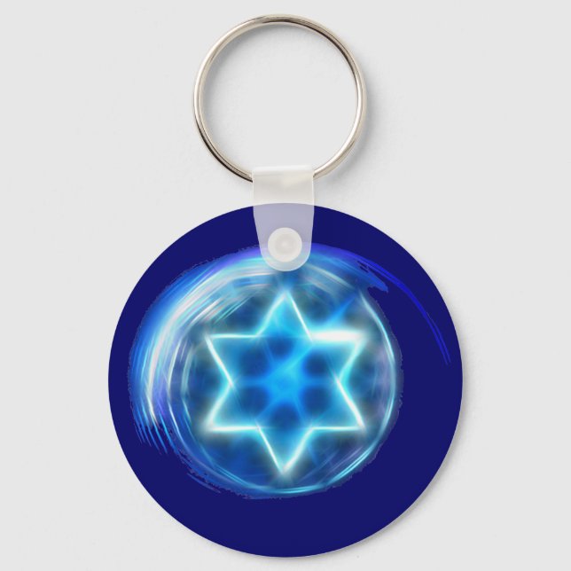 Star Encircled Key Ring (Front)
