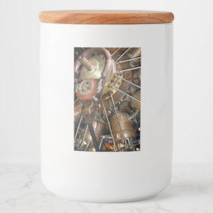 Star Engine Food Container Label