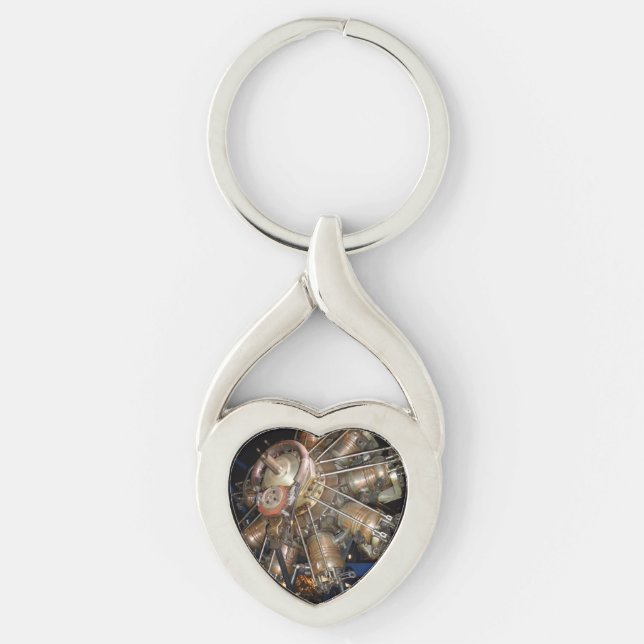 Star Engine Heart Keychain (Front)