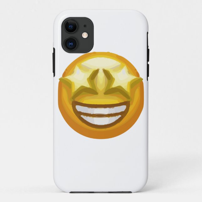 star eyes emoji Case-Mate iPhone case (Back)