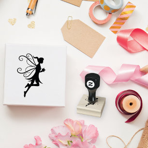 Star Fairy Fantasy Rubber Stamp