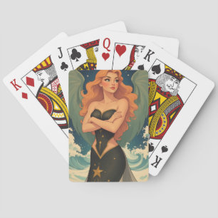 Star Fairy Girl Angel Playing Cards