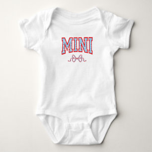 Star-Filled Mini Coquette University Baby Bodysuit