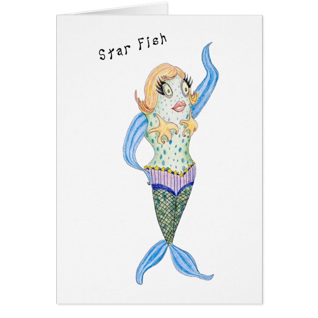 Star Fish-Card (Front)