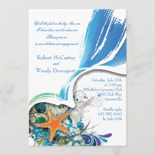 Star Fish Invitation