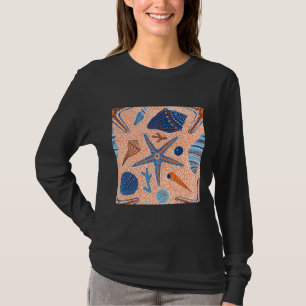 Star Fish Pattern T-Shirt