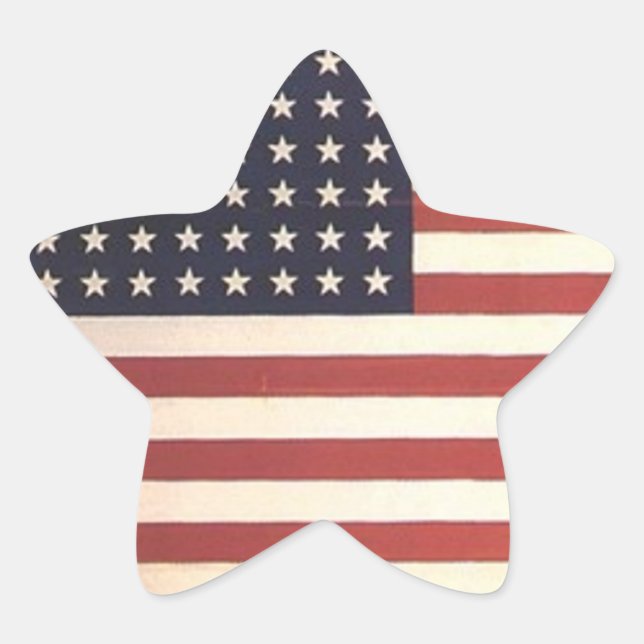 Star Flag - Sticker (Front)