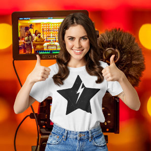 Star Flash Thumbs Up  T-Shirt