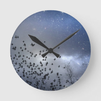Star Flight Round Clock