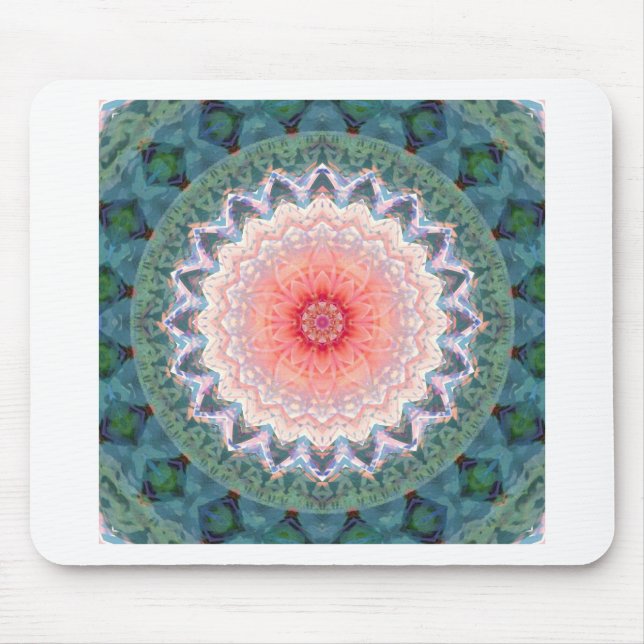 star flower star February Mouse Pad (Front)