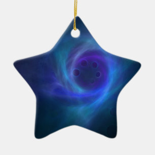 Star for Christmas Tree Ceramic Tree Decoration