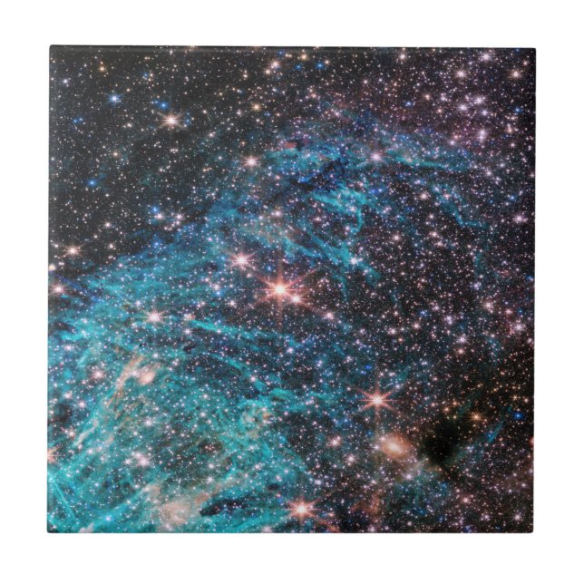 Star Forming Region Sagittarius C Ceramic Tile (Front)