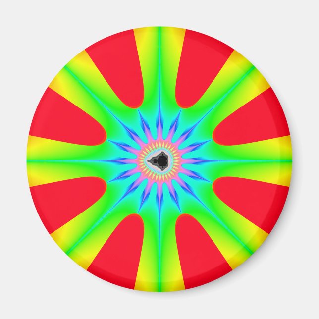 Star - Fractal Magnet (Front)