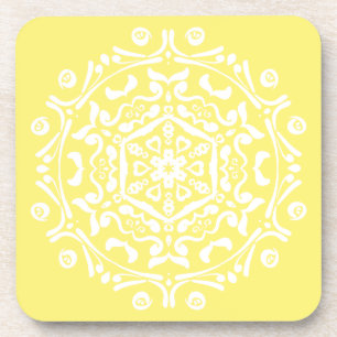 Star Fruit Mandala Coaster