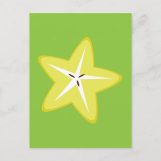 Star Fruit Postcard