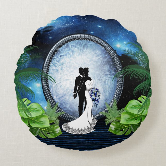 Star-gate-Portal Home Decor Round Cushion (Front)