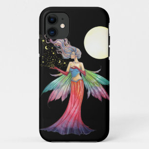 Star Gatherer Colourful Fairy Fantasy iPhone 11 Case